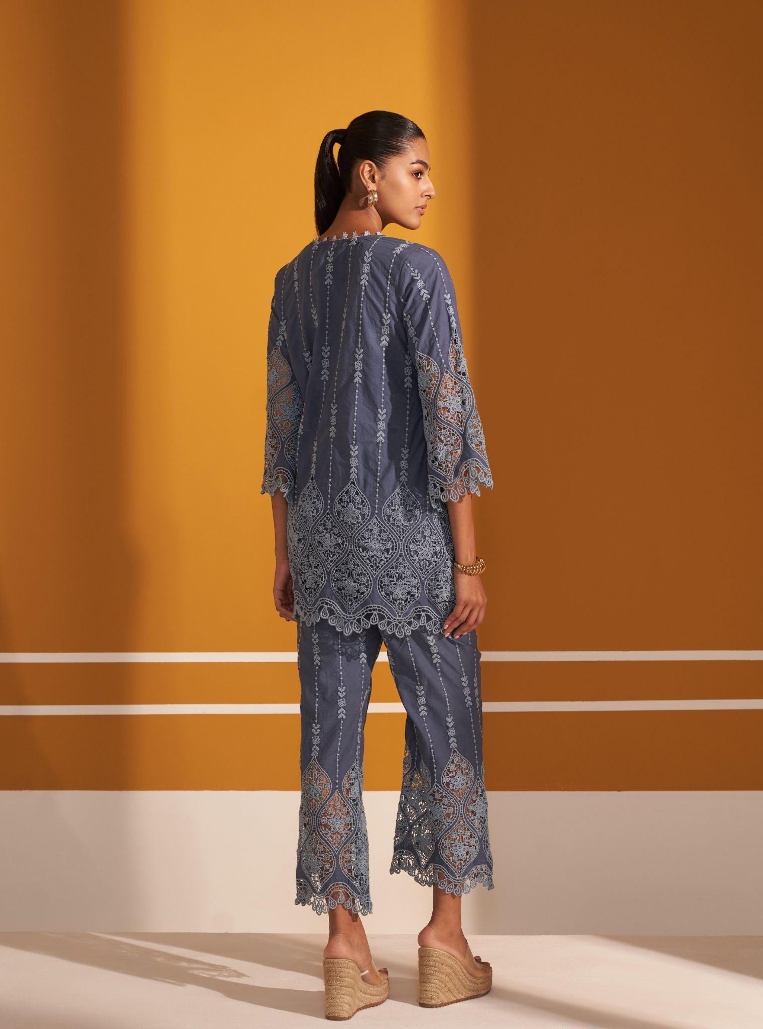 Pepy Cotton Navy Co-ord Set