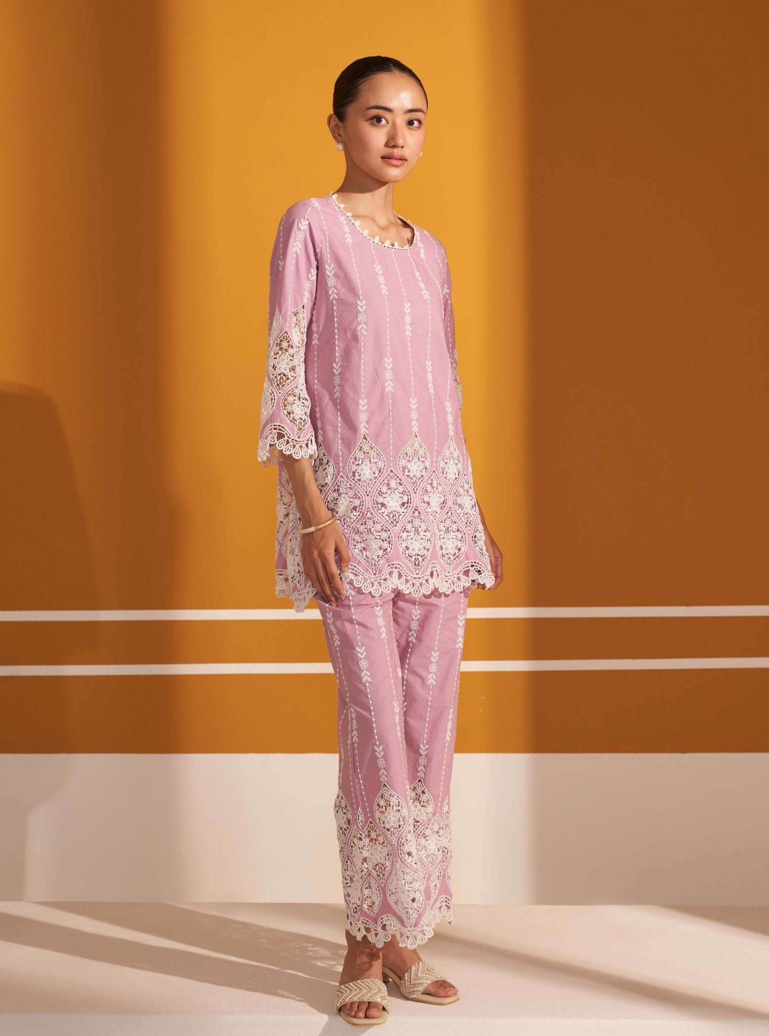 Pepy Cotton Lilac Co-ord Set