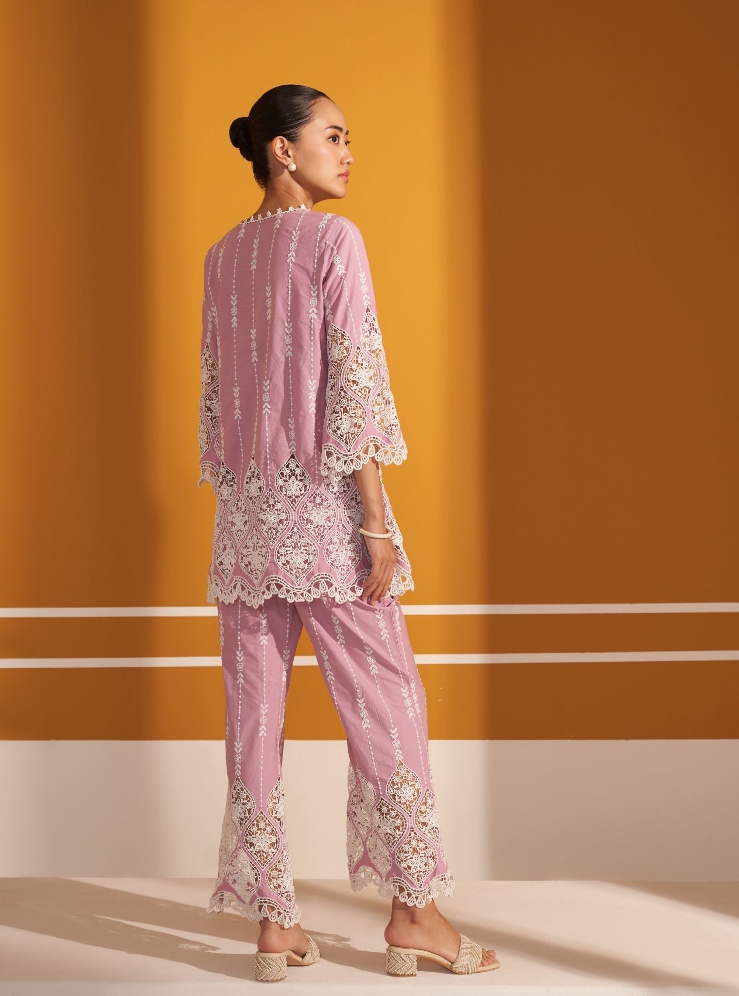 Pepy Cotton Lilac Co-ord Set