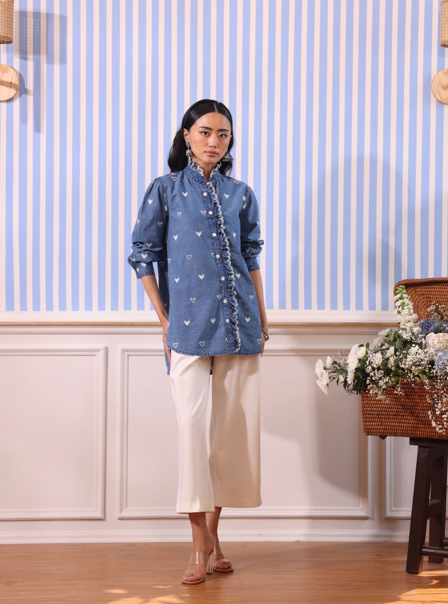 Casimir Denim Blue Shirt