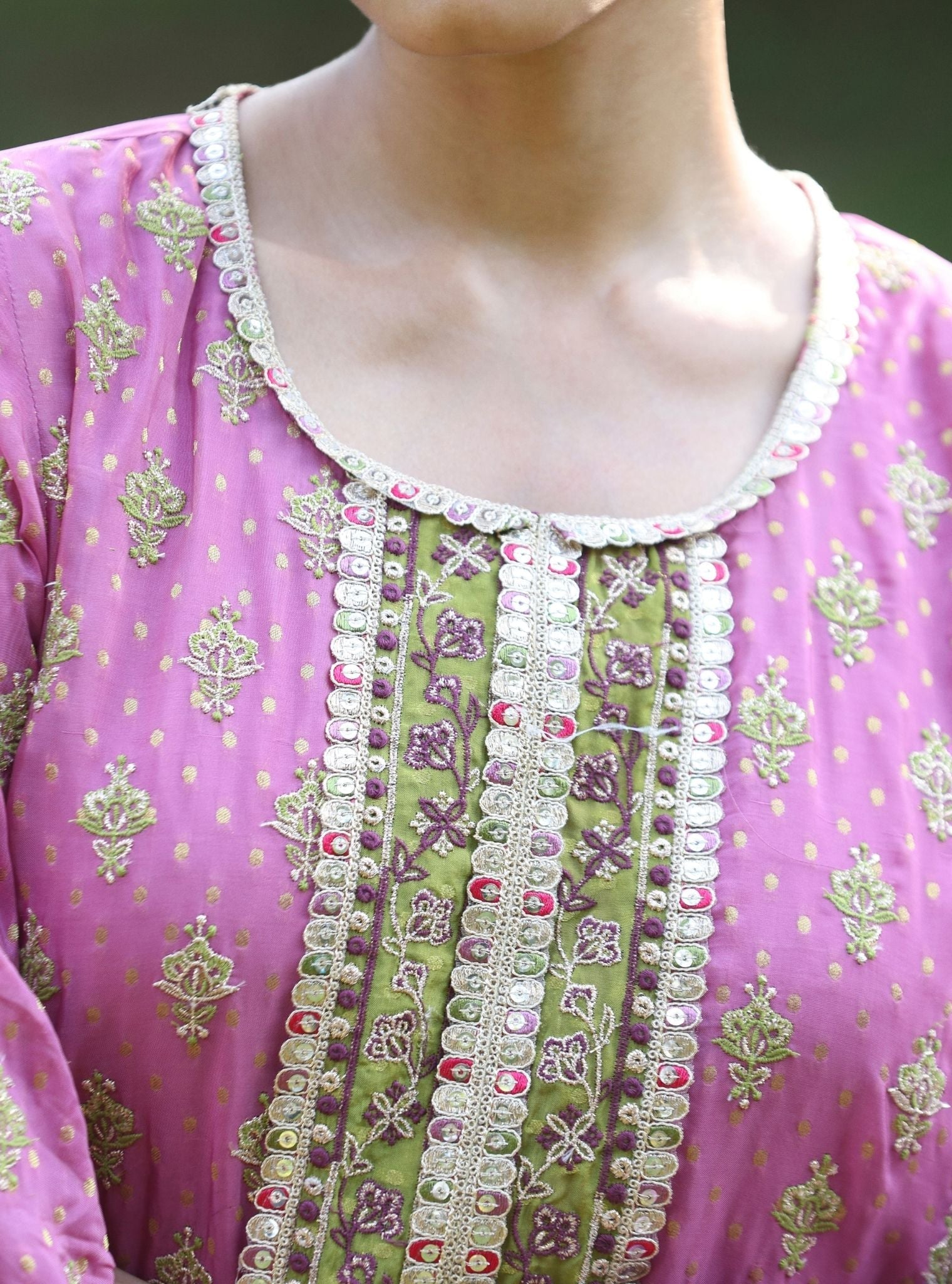 Dhoom Banarsi Plum Kurta Set