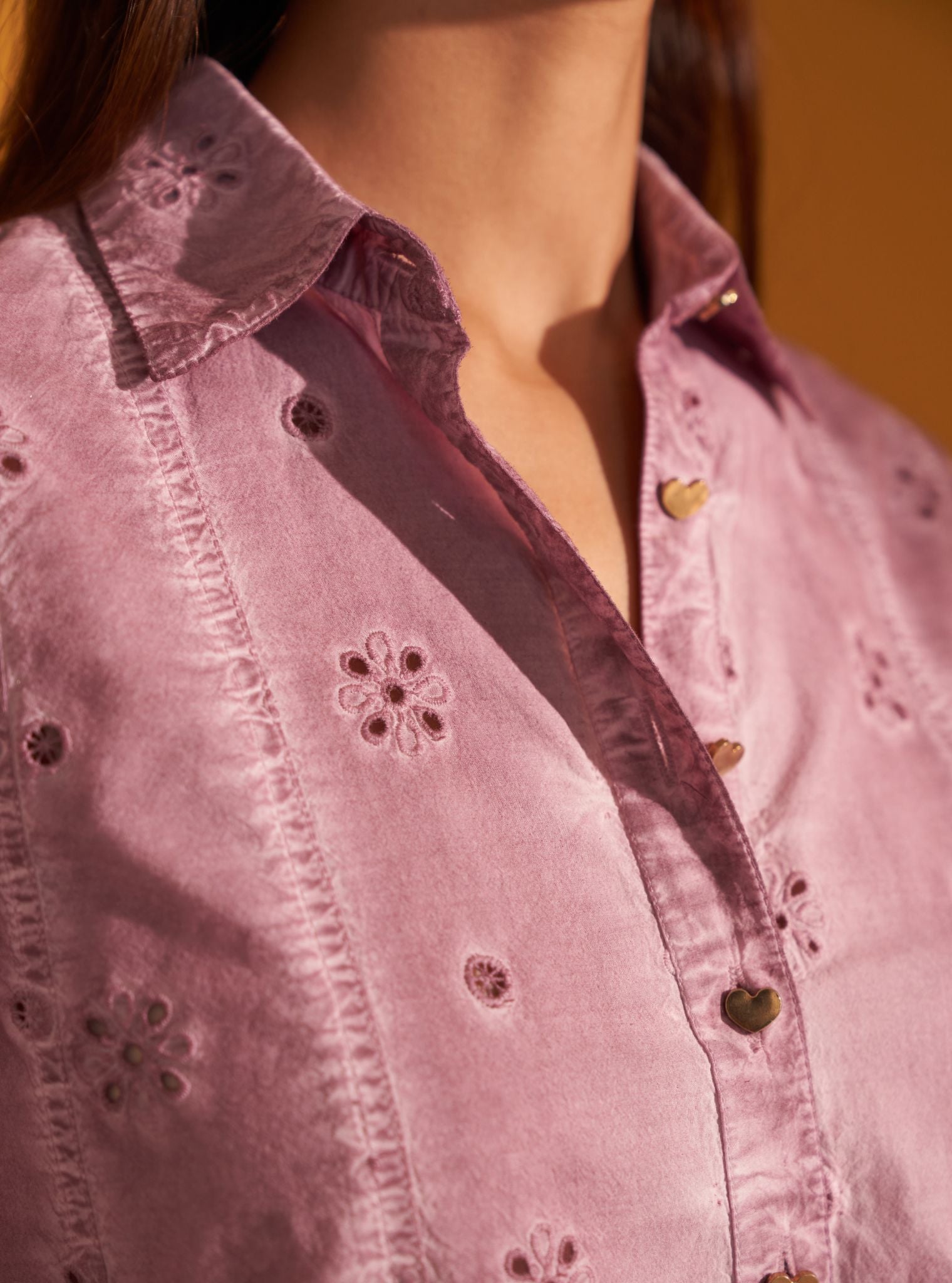 Darcy Cotton Lilac Co-ord Set