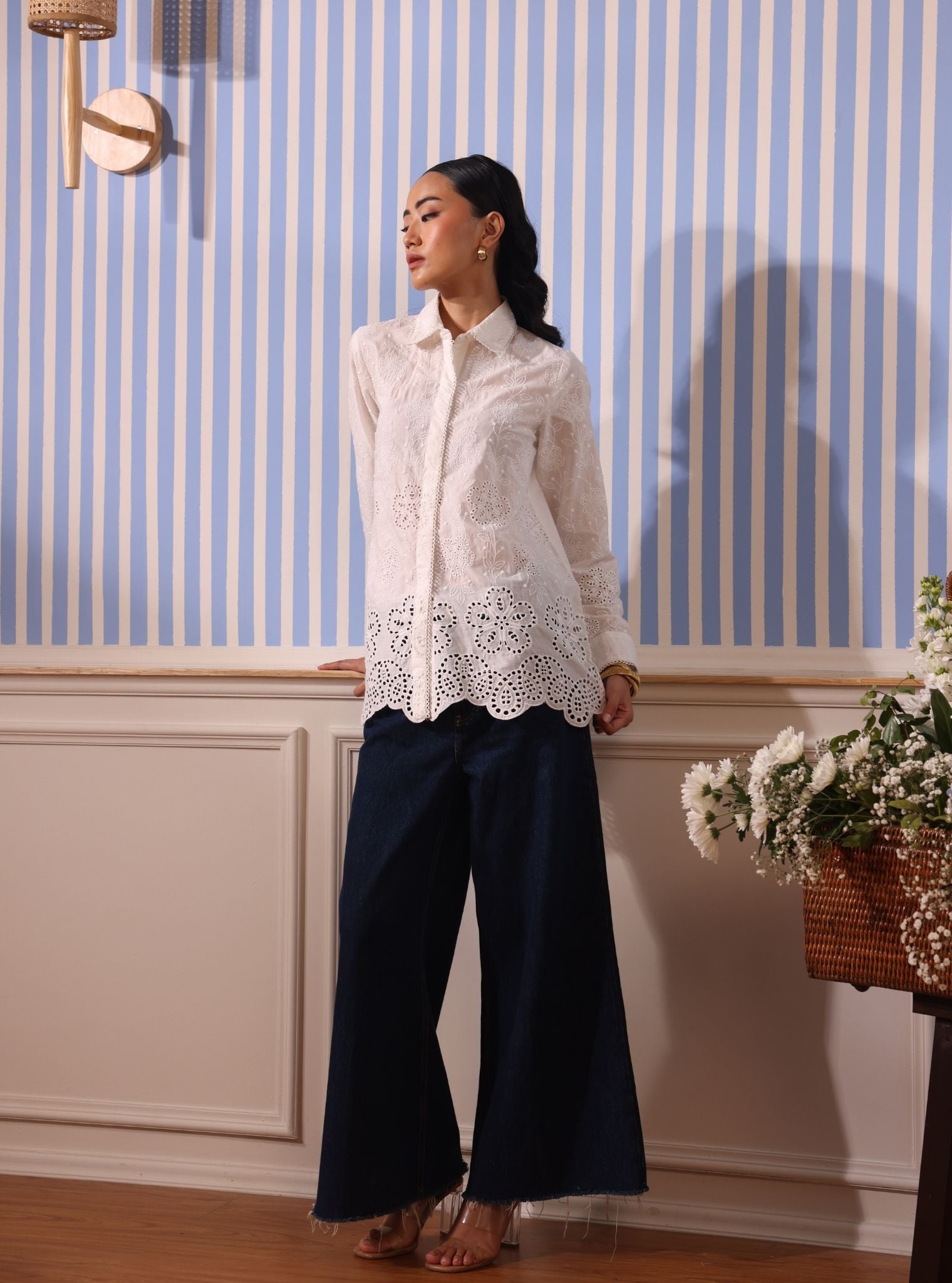 Romy Cotton White Shirt