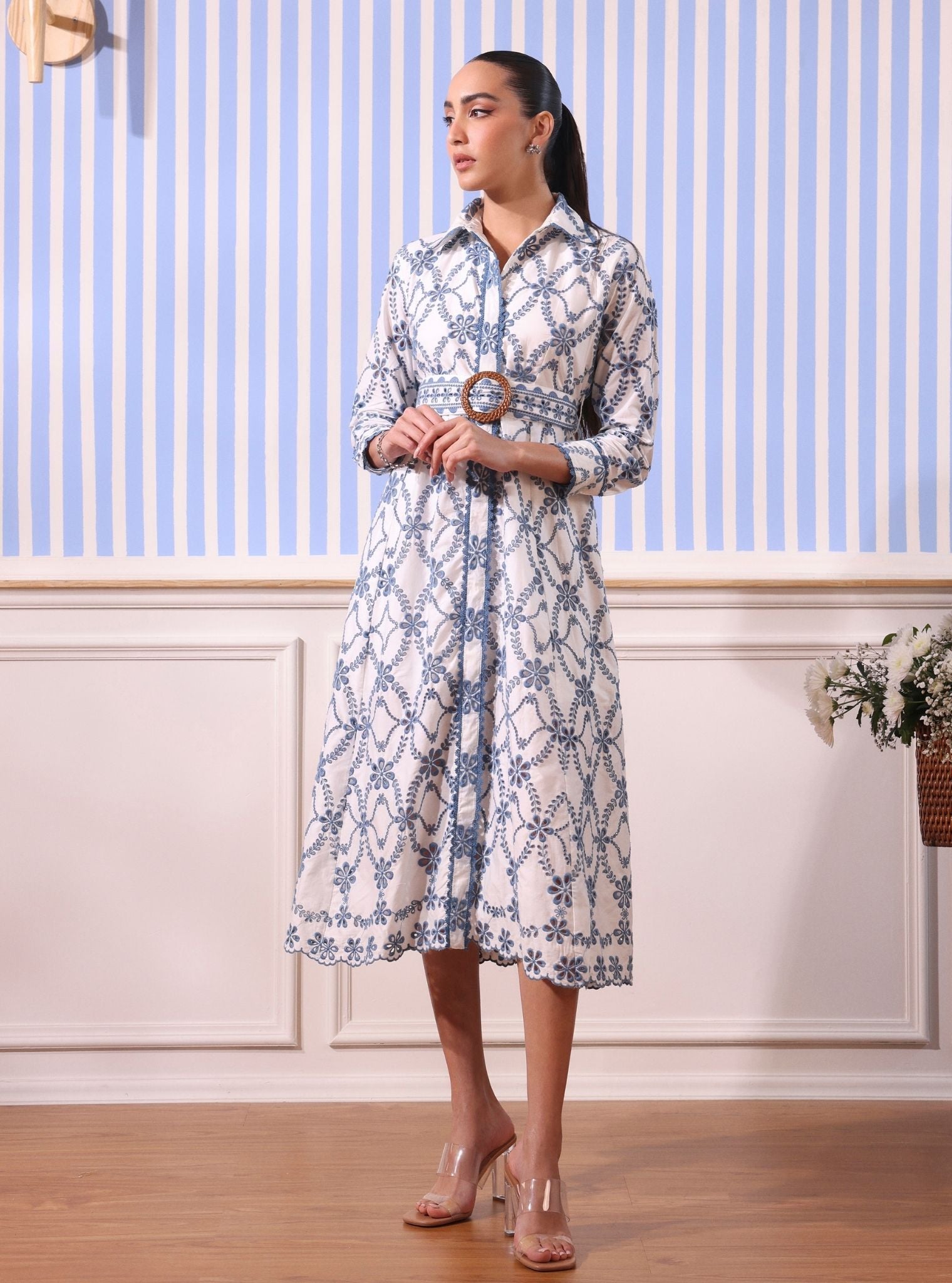 Astrid Cotton White Dress