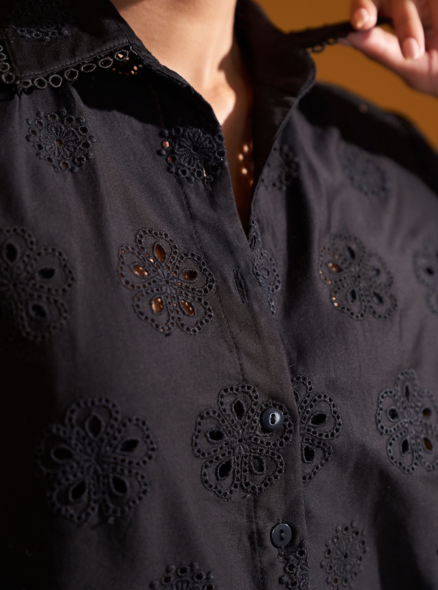 Henley Pima Satin Black Co-ord Set