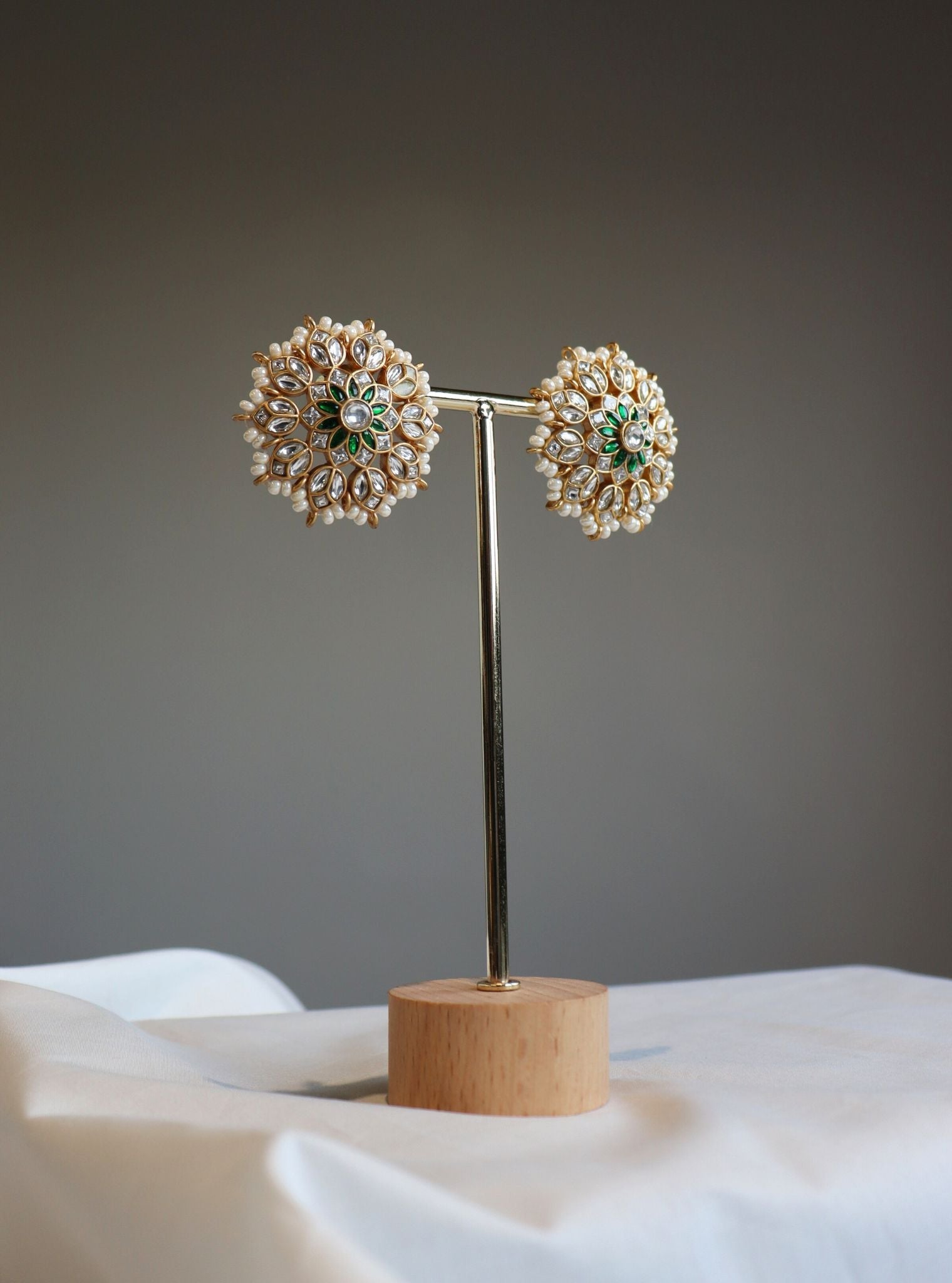 Pure Silver Baani Studs