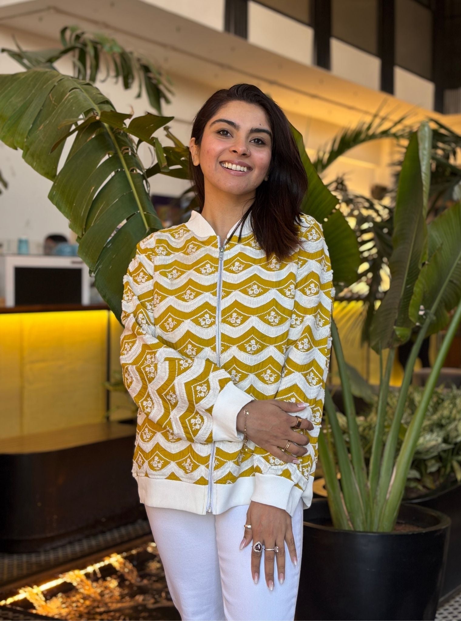 Nele Cotton Mustard Jacket