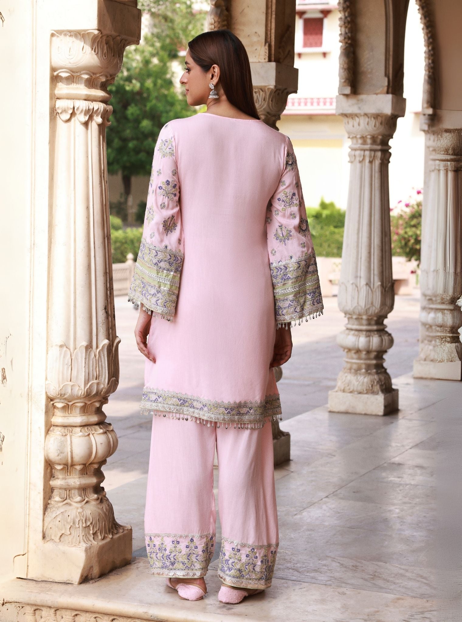 Noreya Lawn Pink Kurta Set
