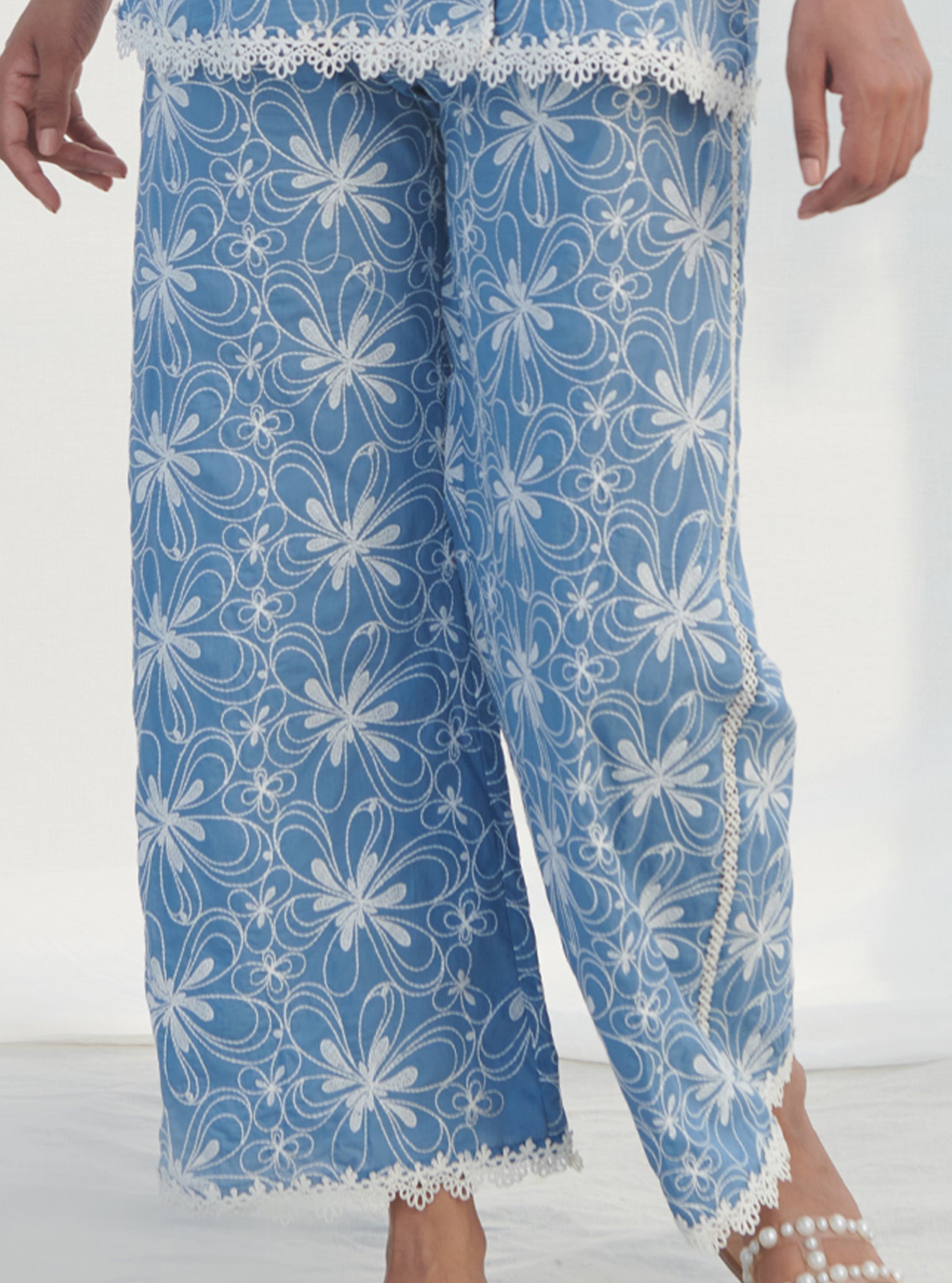 Lorna Cotton Warp Denim Co-ord Set