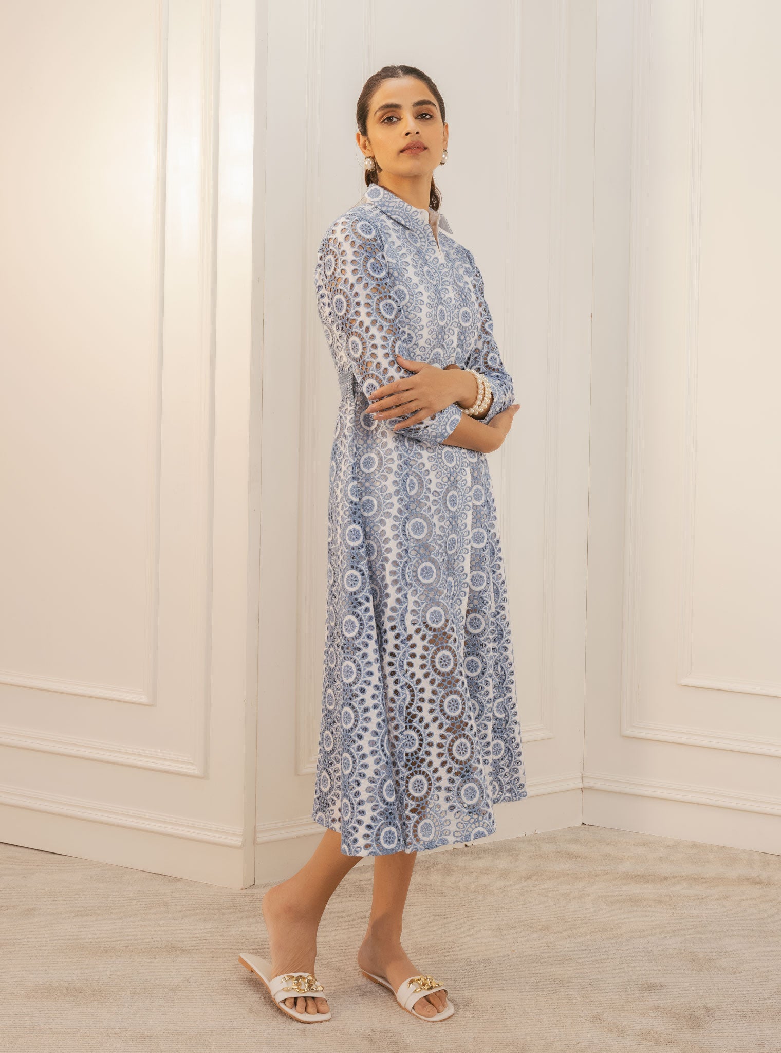 Remy Cotton White Dress