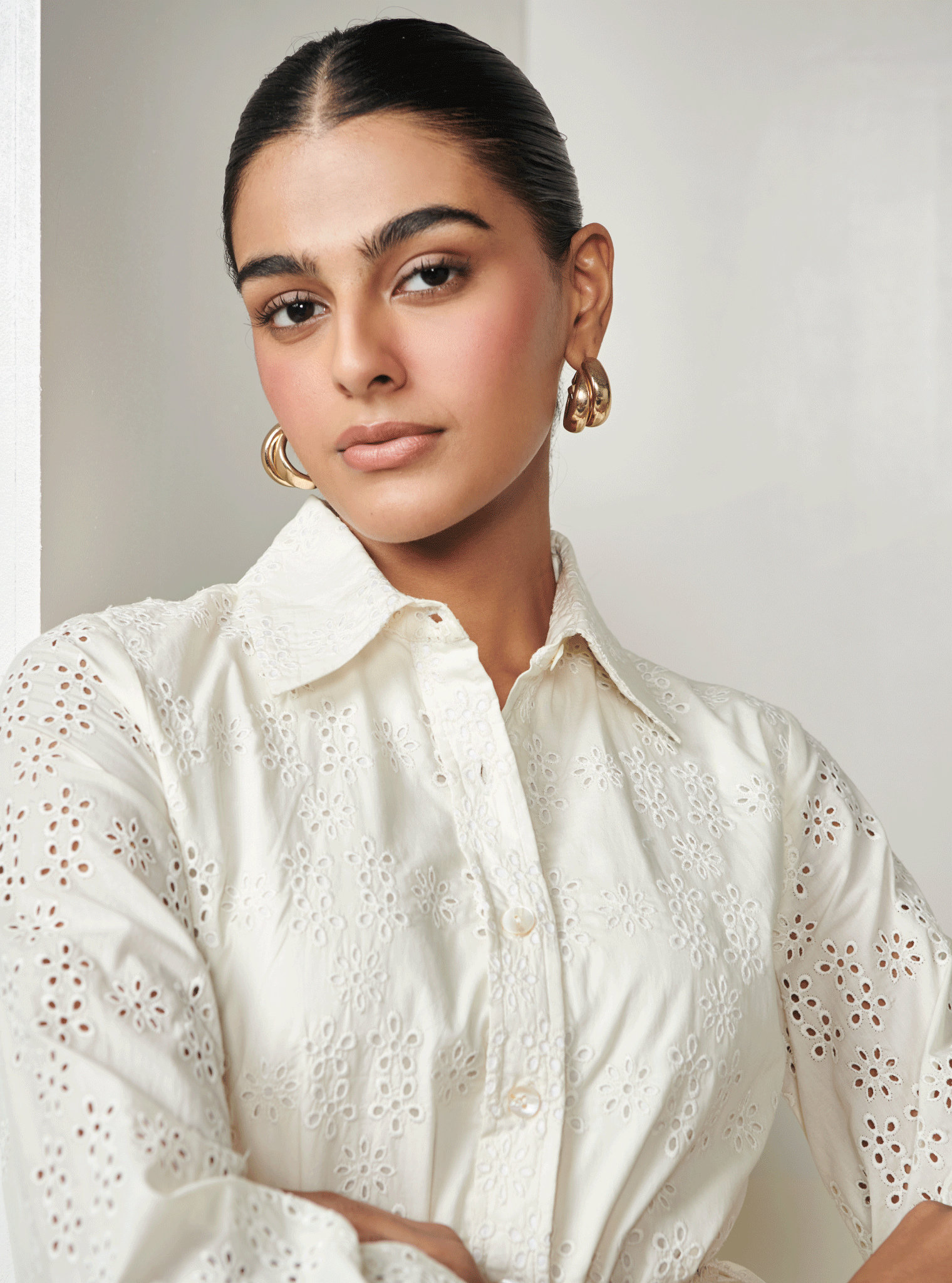 Peyton Cotton White Dress