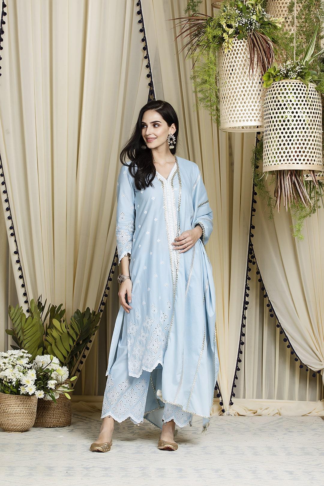 Mulmul Cotton Ophelia Kurta