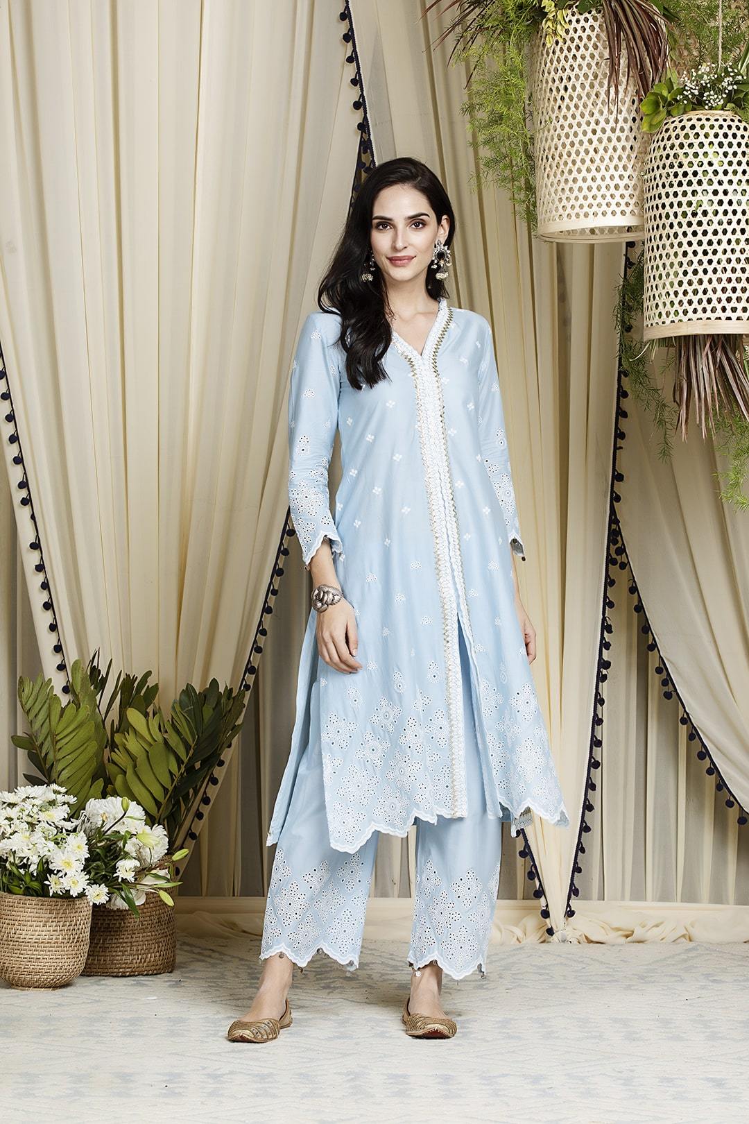 Mulmul Cotton Ophelia Kurta