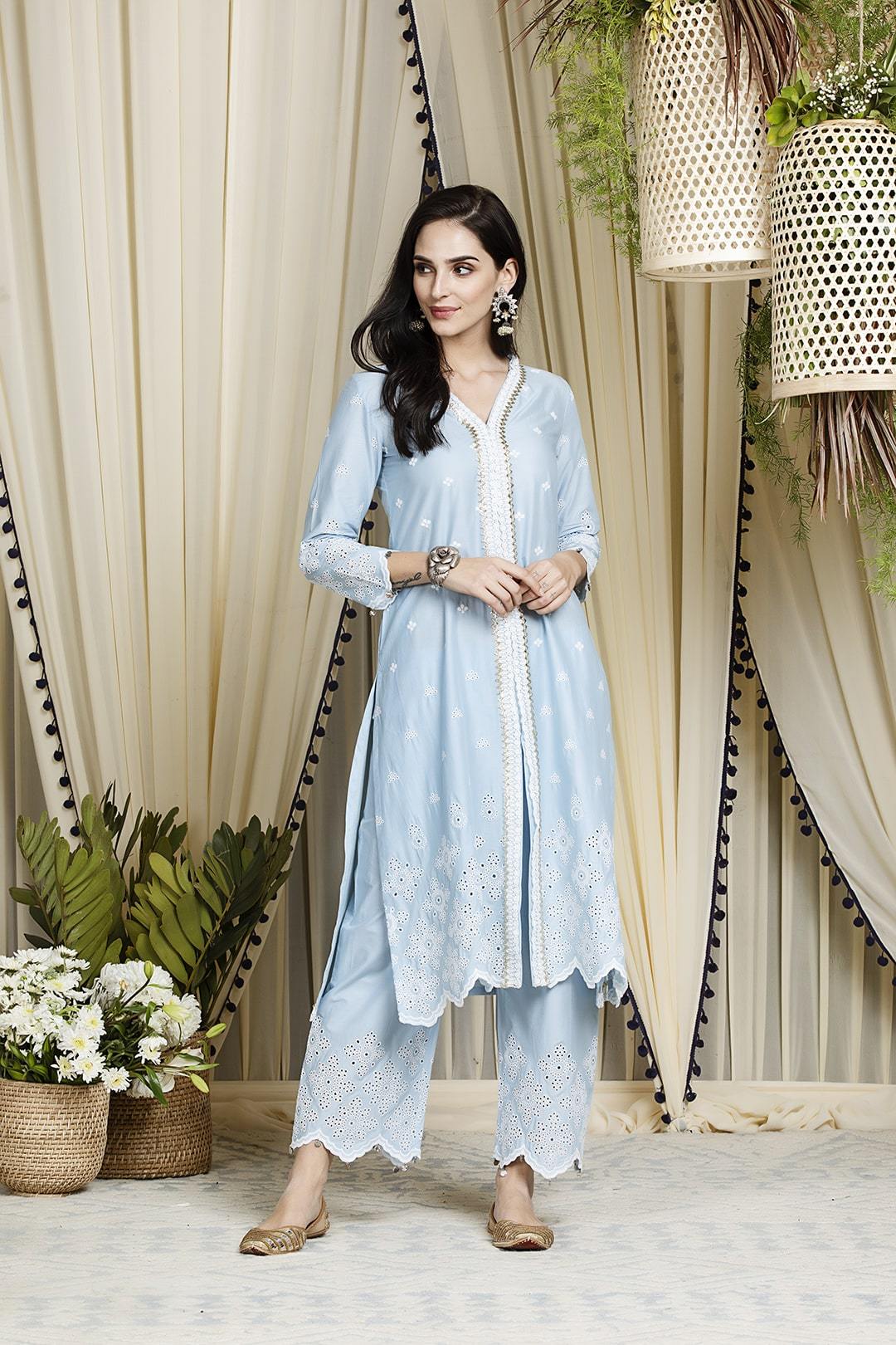 Mulmul Cotton Ophelia Kurta