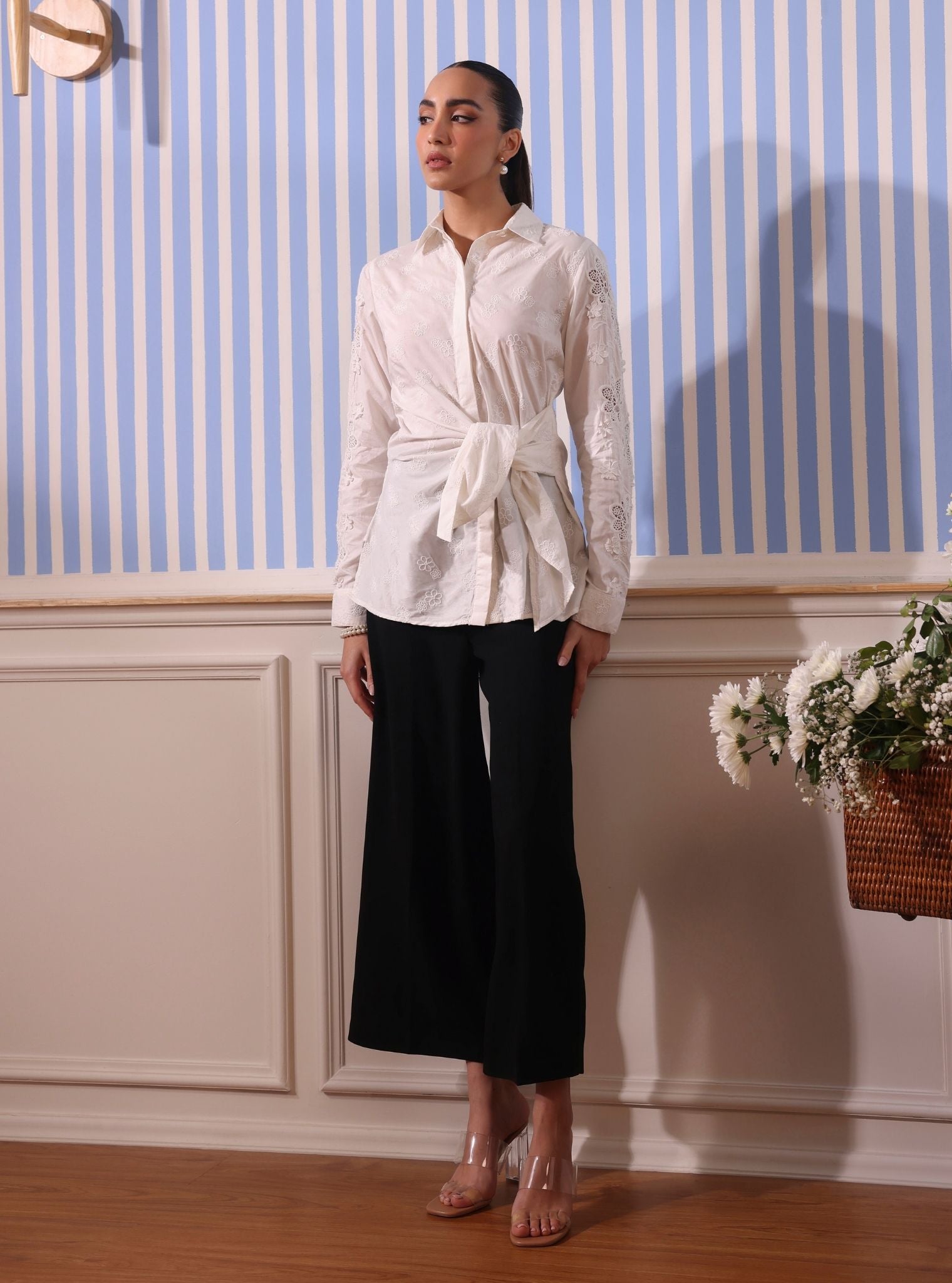 Otto Cotton White Shirt