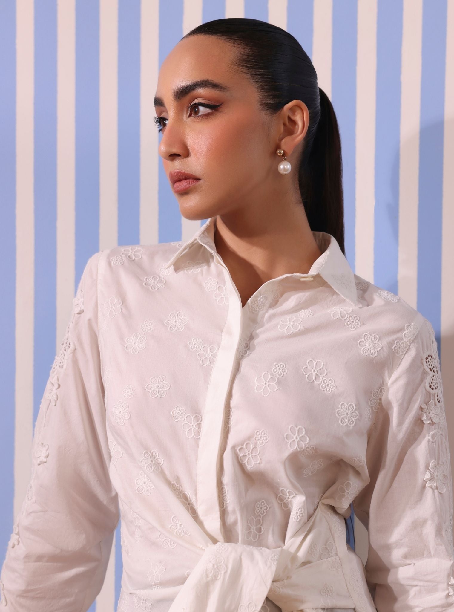 Otto Cotton White Shirt