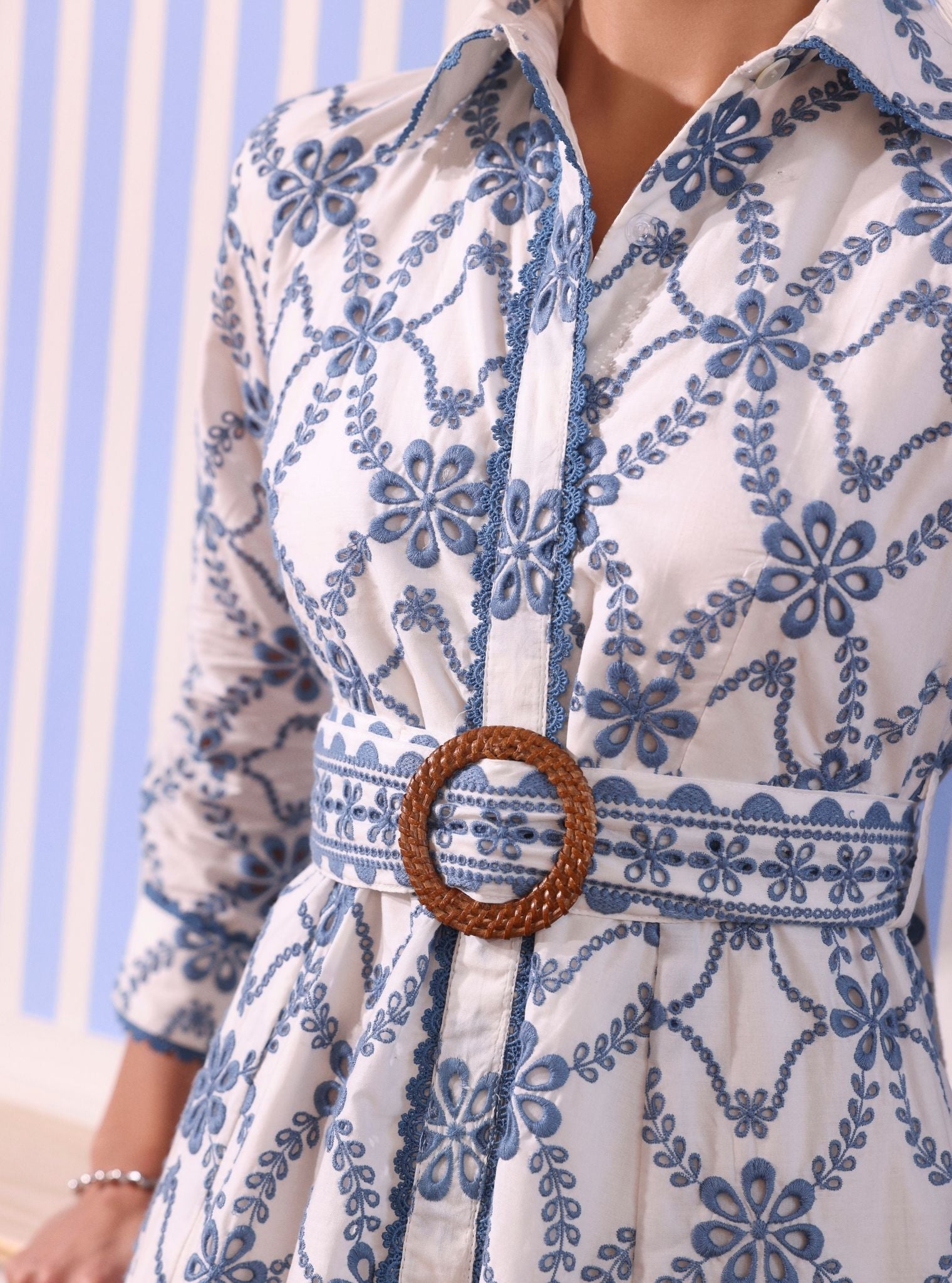 Astrid Cotton White Dress