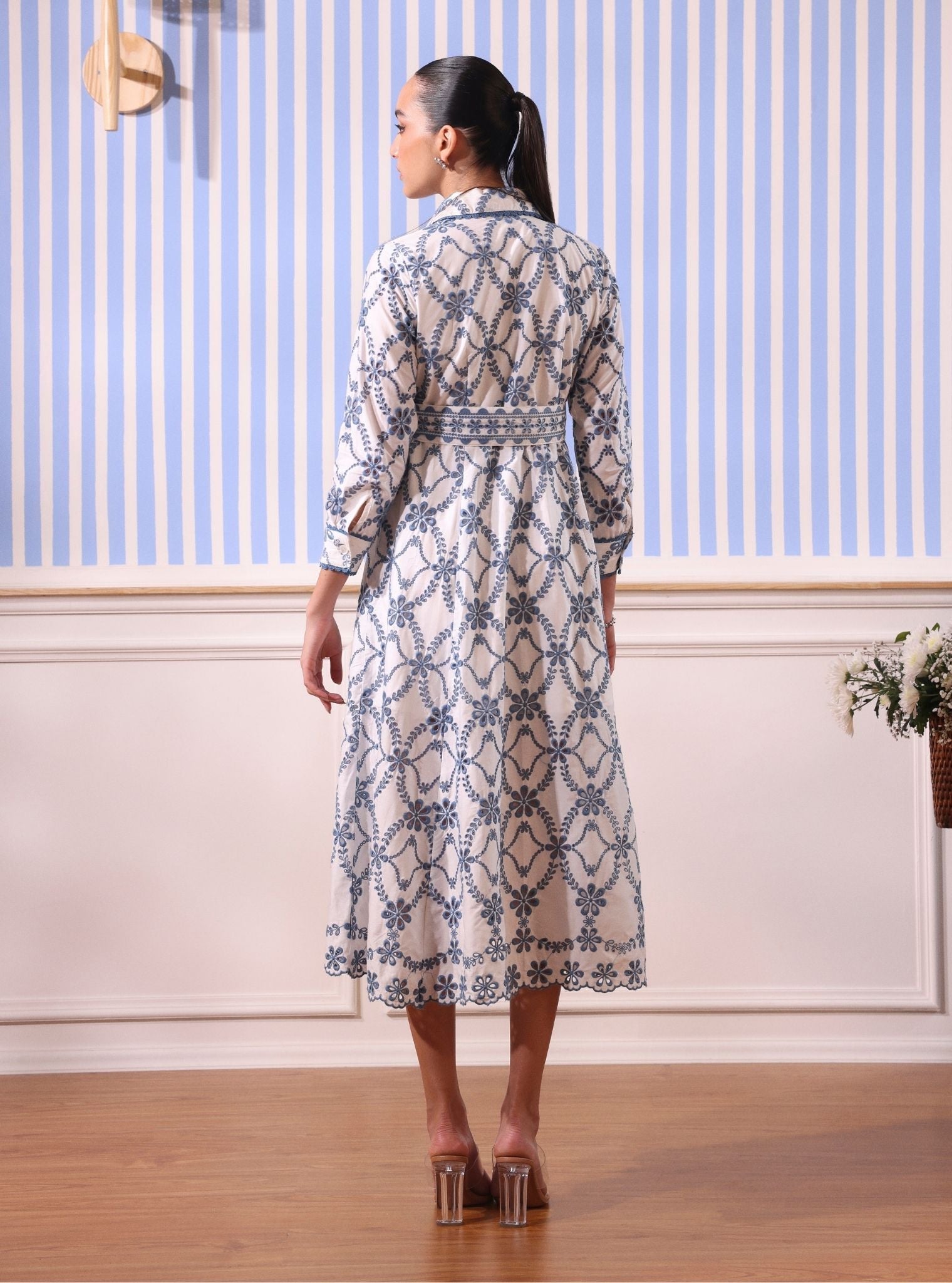 Astrid Cotton White Dress