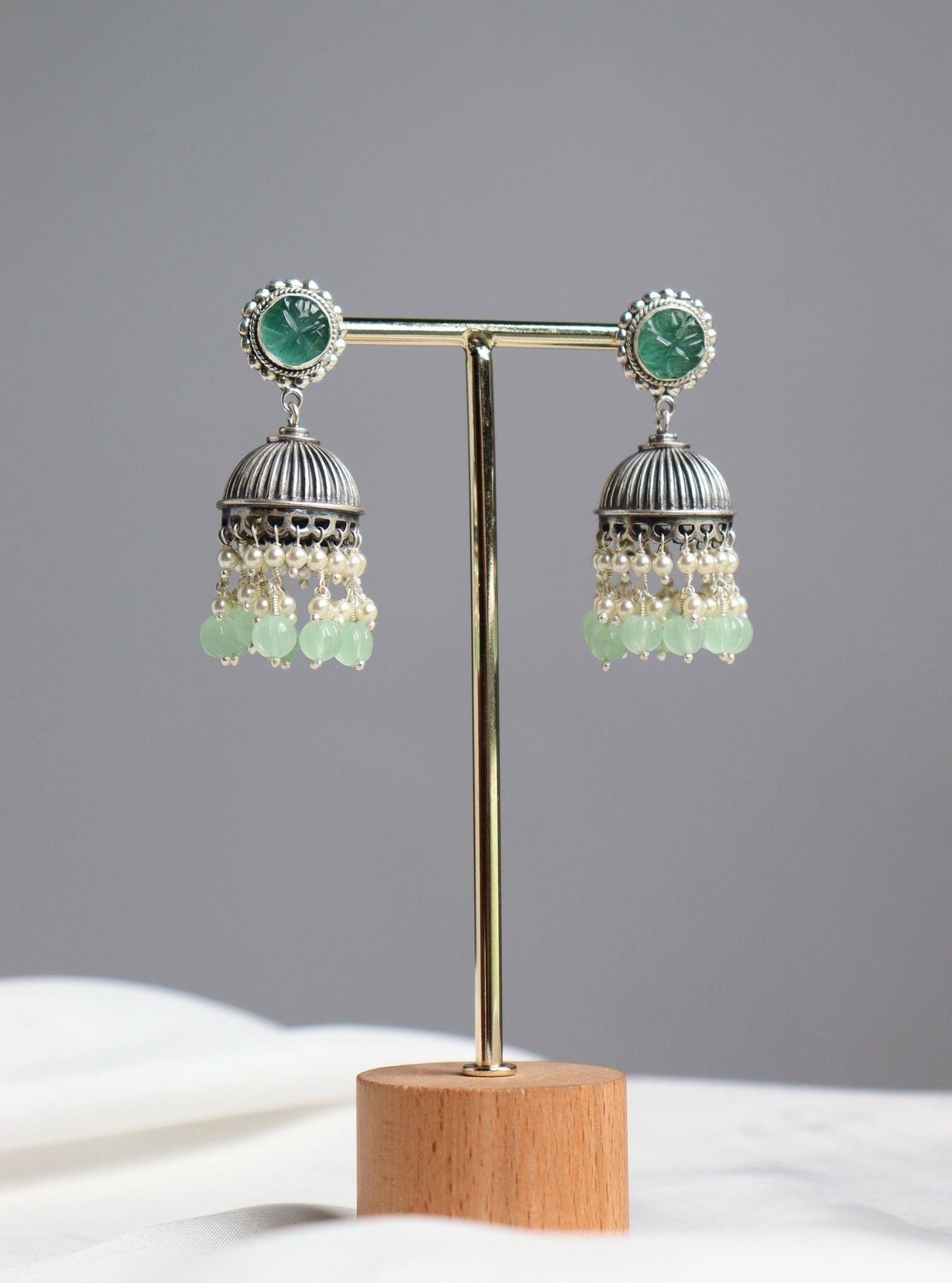 Jia Jhumka Green