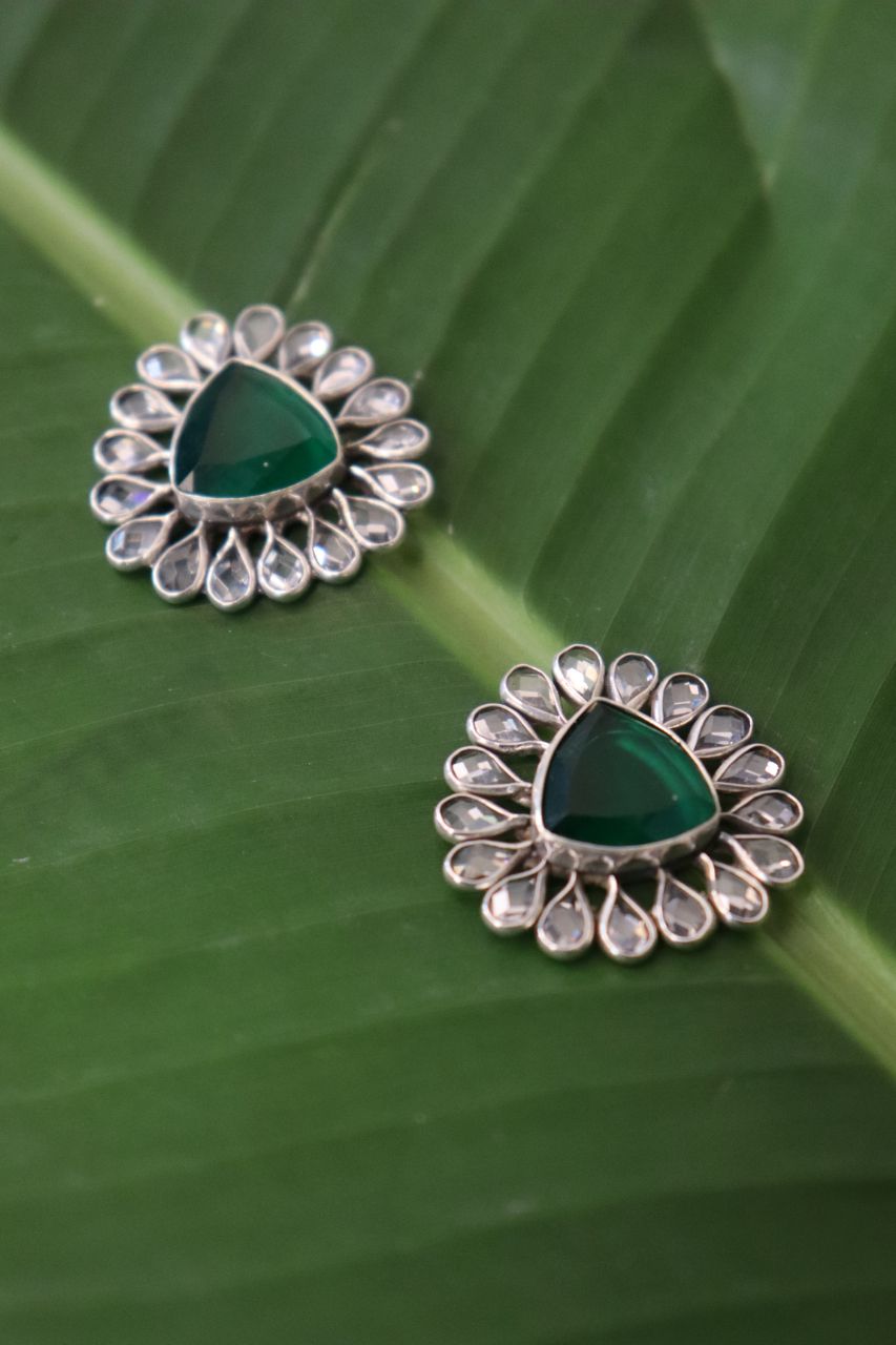 Green Yadavi Studs