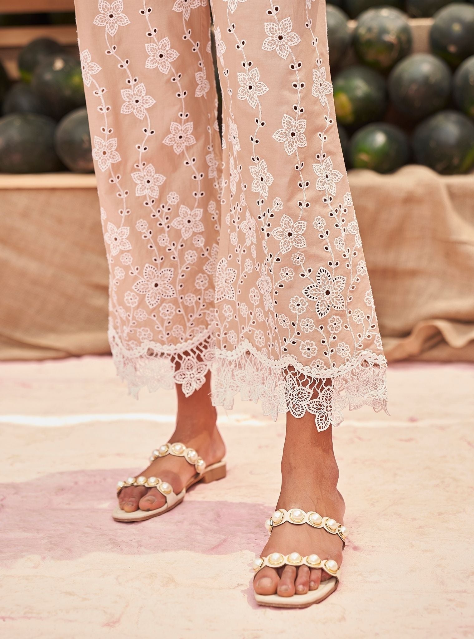Mia Cotton Beige Co-ord Set