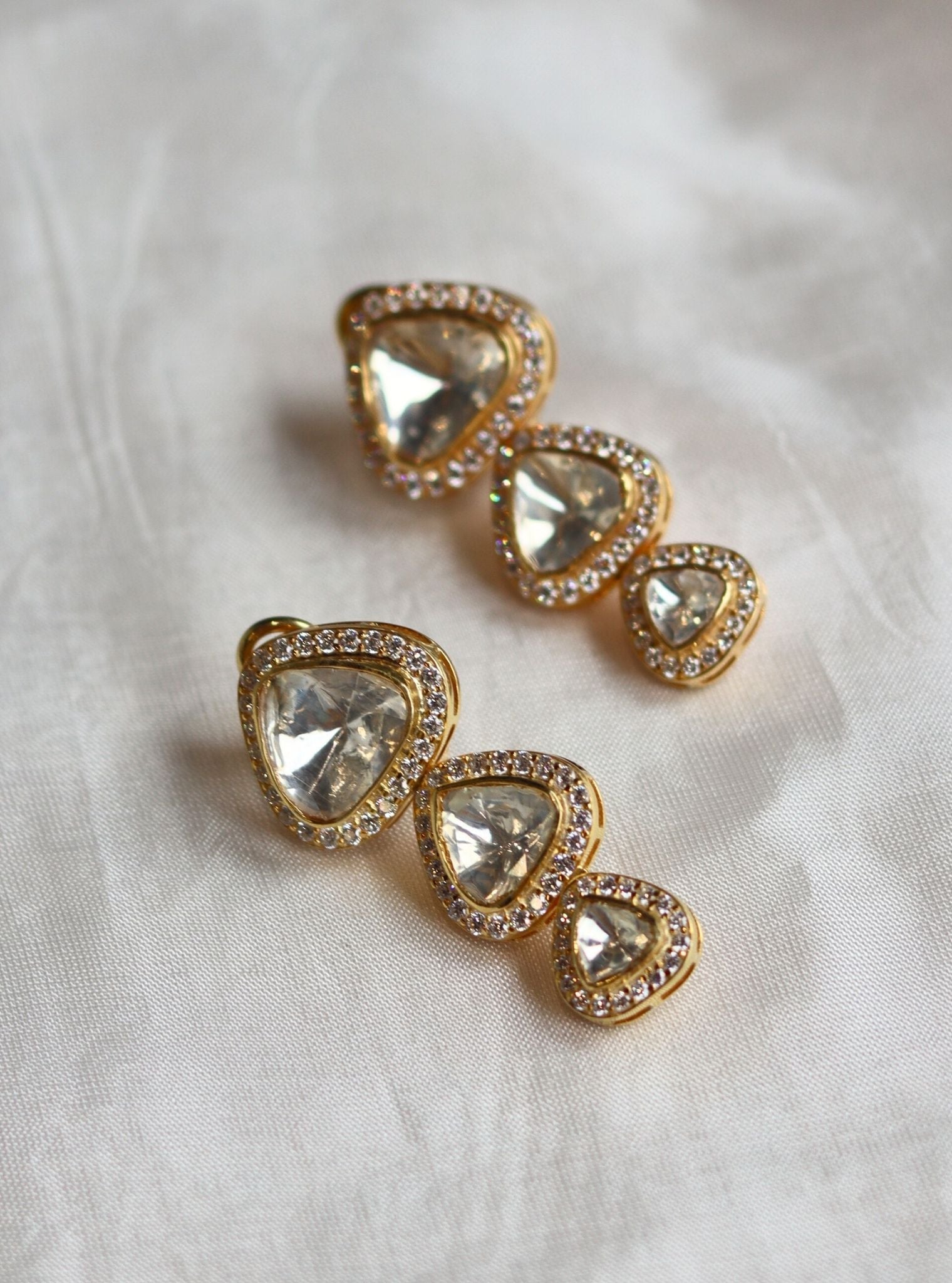 Pure Silver Via Studs
