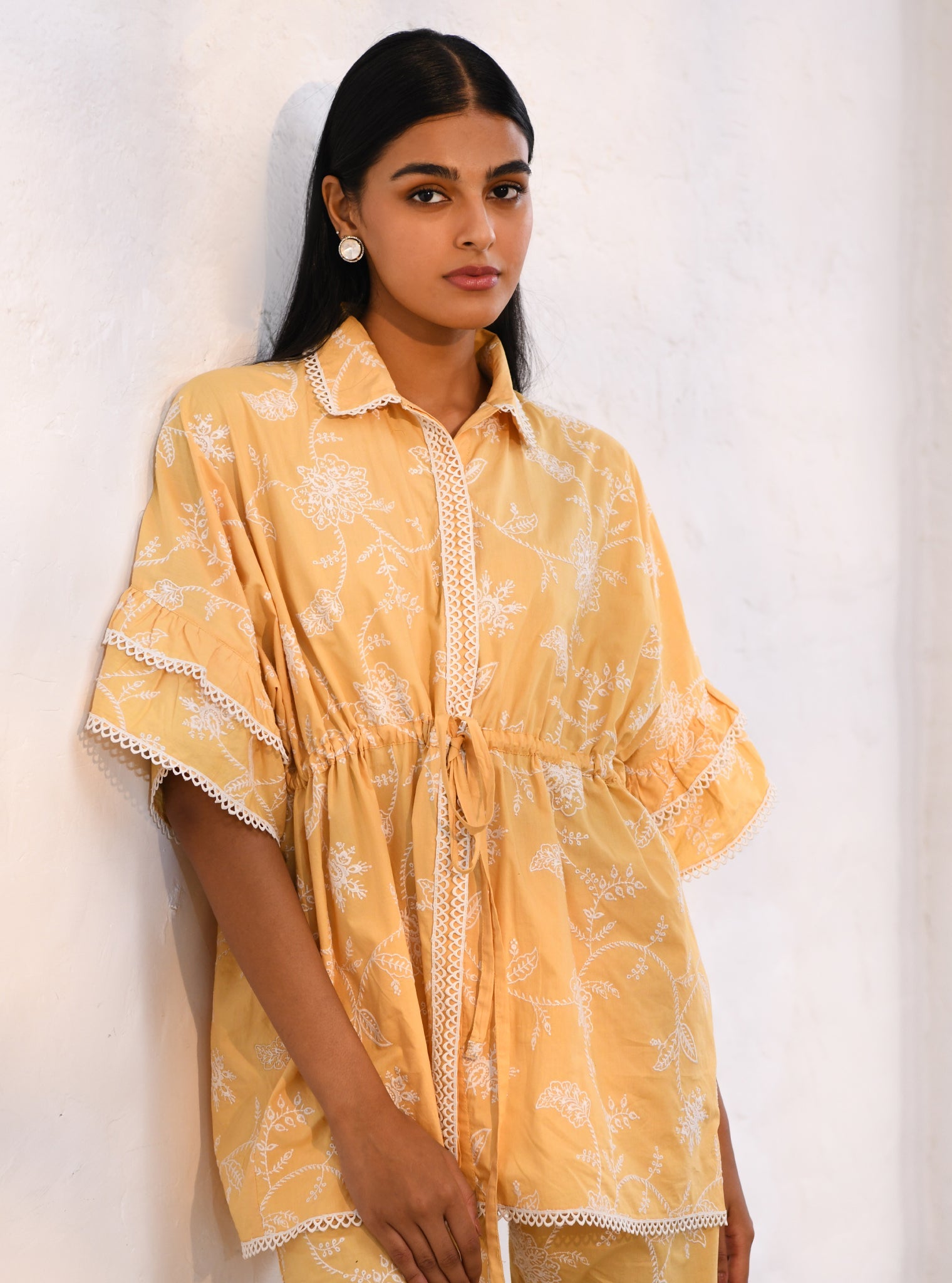 Ely Cotton Yellow Co-ord Set