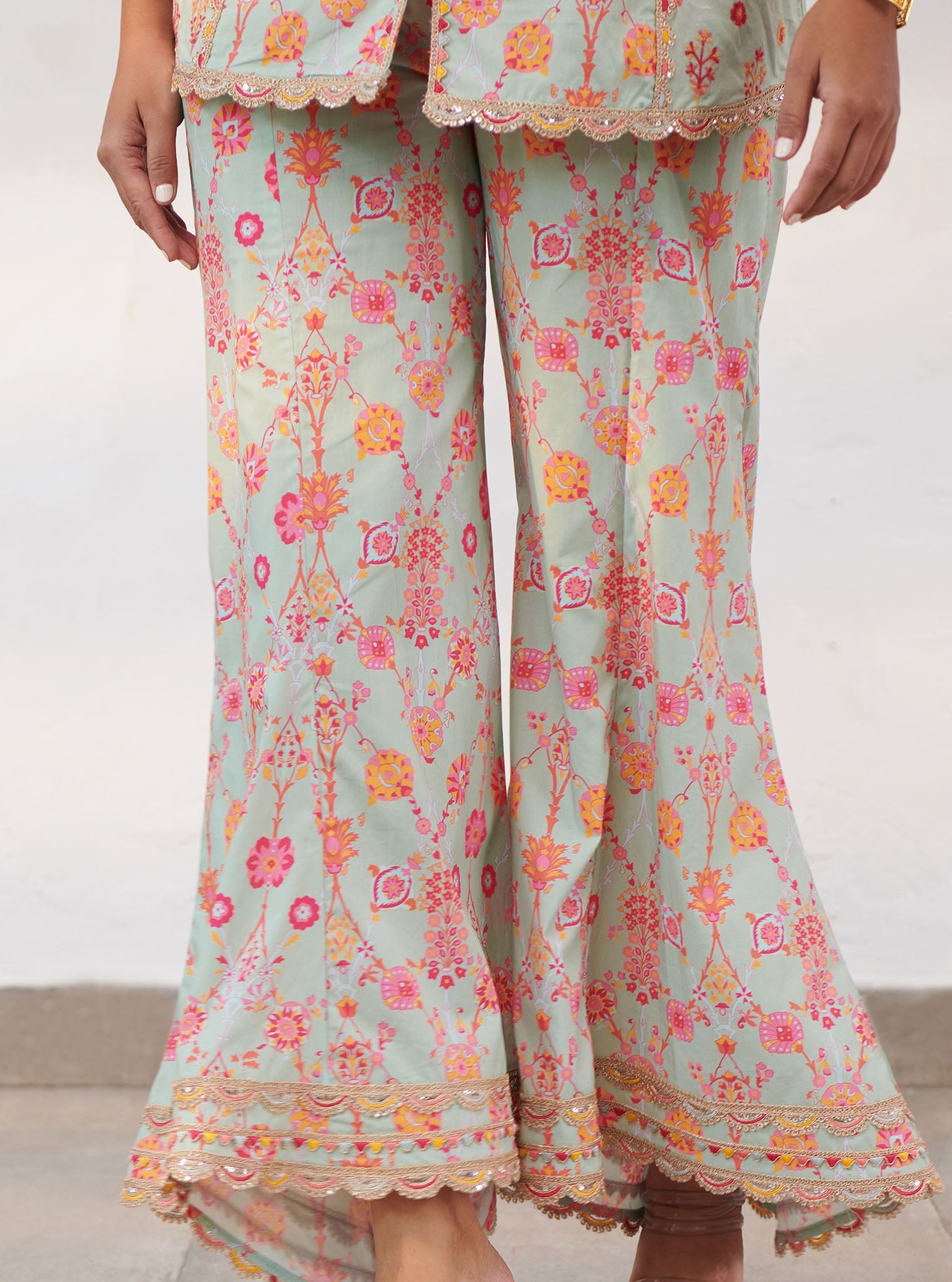 Erin Cotton Green Co-ord Set