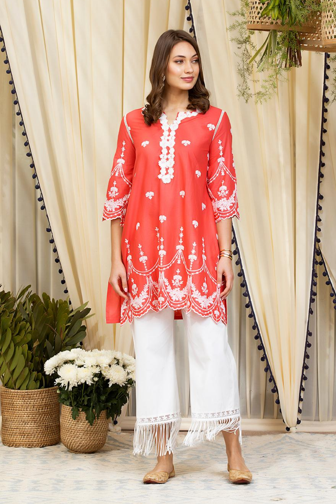 Mulmul Cotton Julia Kurta