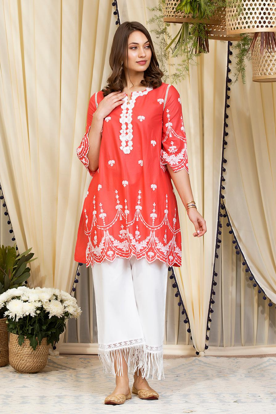 Mulmul Cotton Julia Kurta