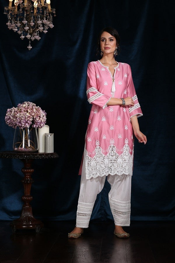 Willowbrook Kurta (Blush)