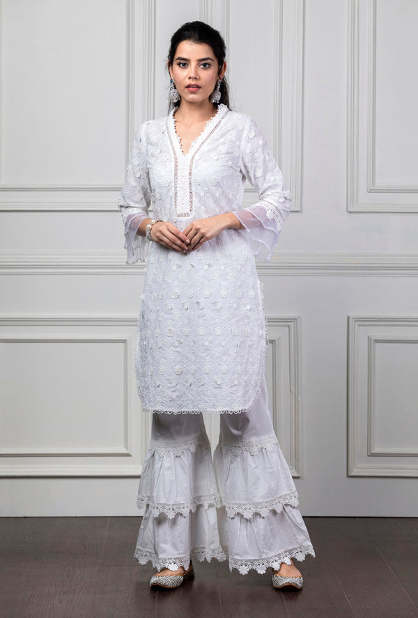 Mulmul Daisy Kurta