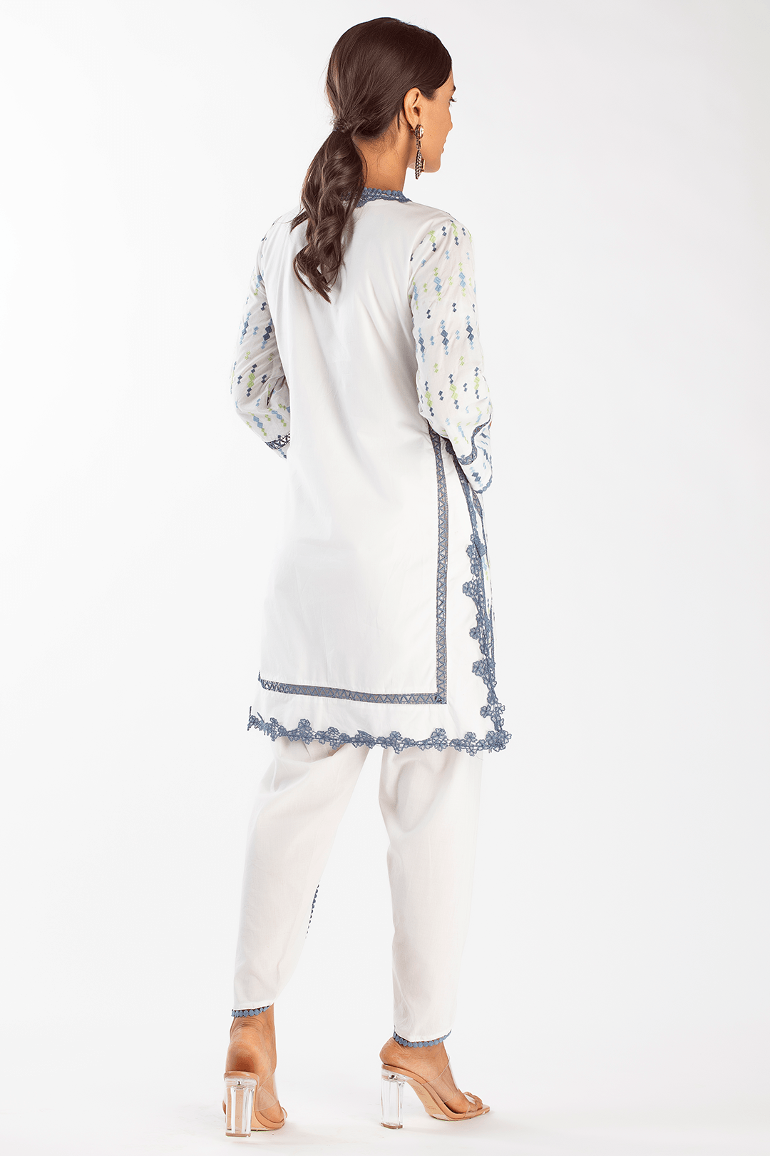 Mulmul Cotton Cupid White Kurta