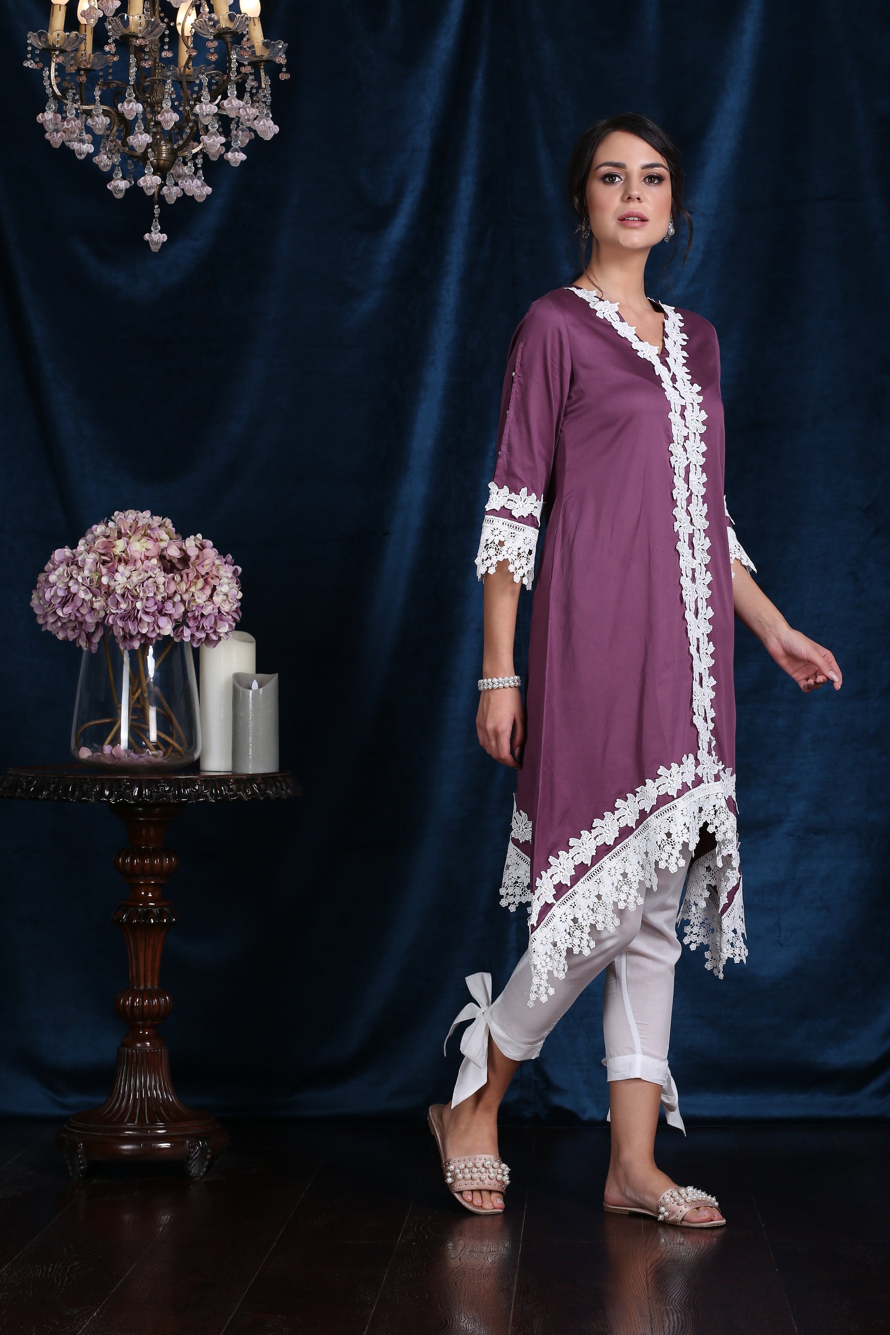 Rosemary Kurta Purple