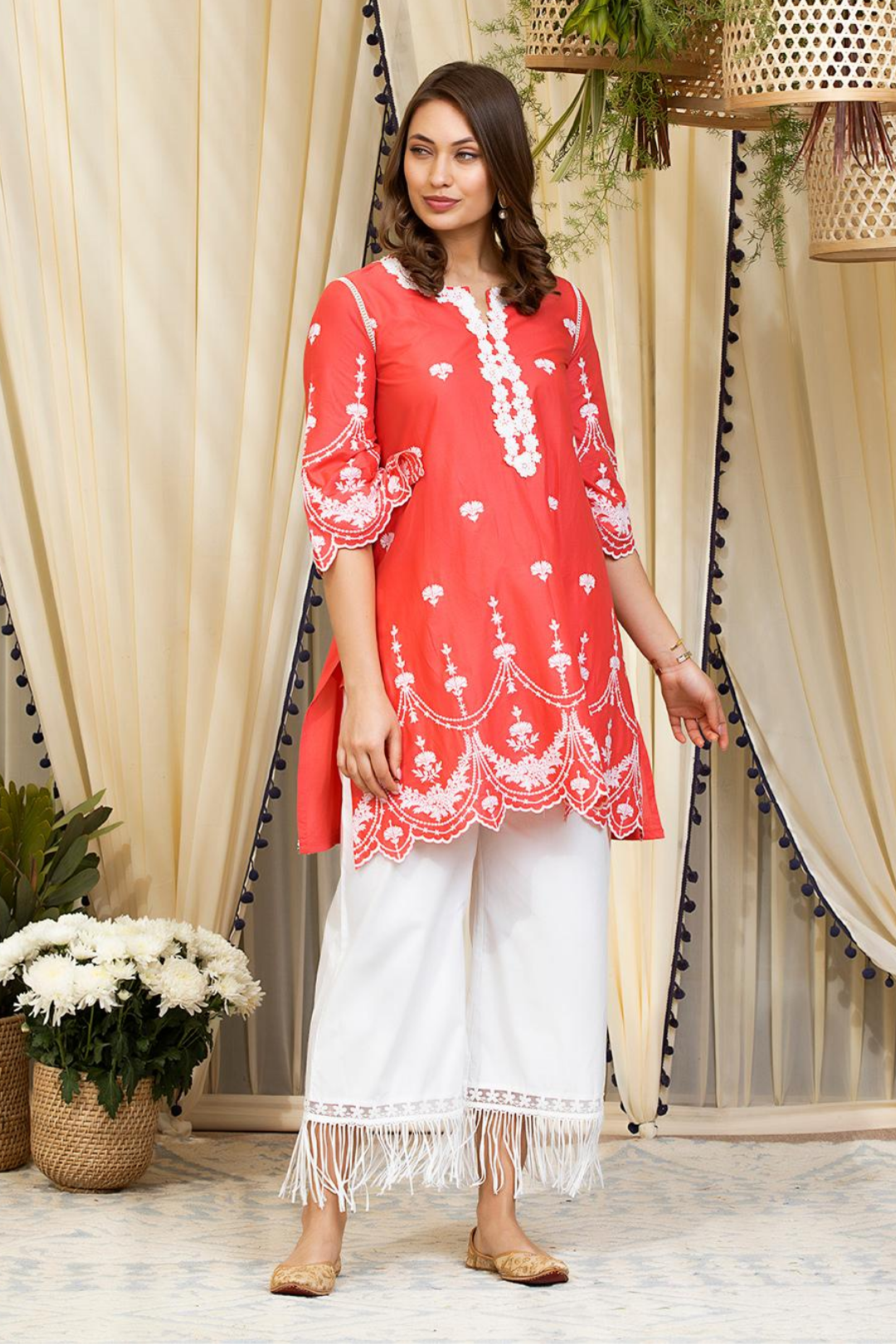 Mulmul Cotton Julia Kurta