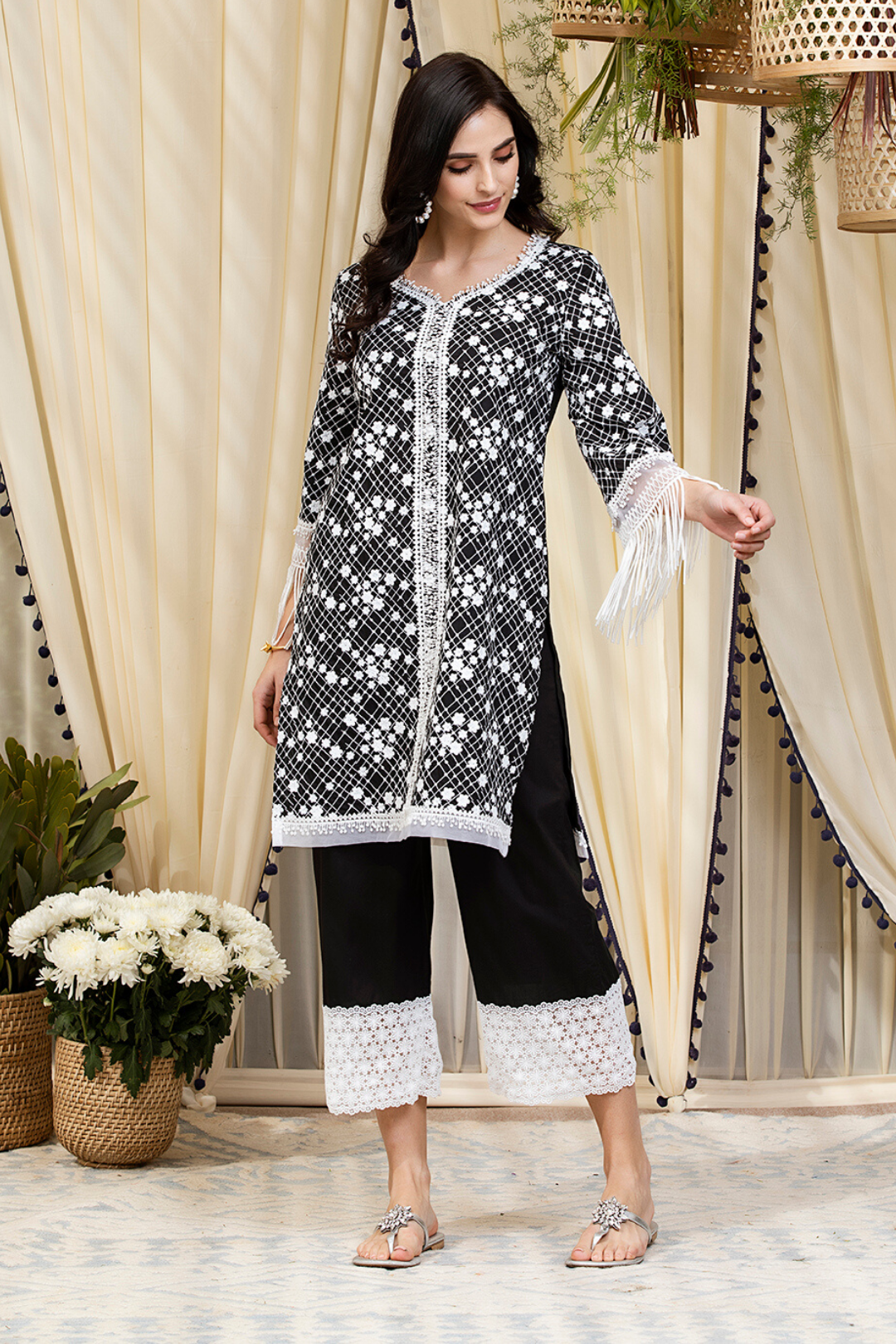 Mulmul Cotton Lina Kurta