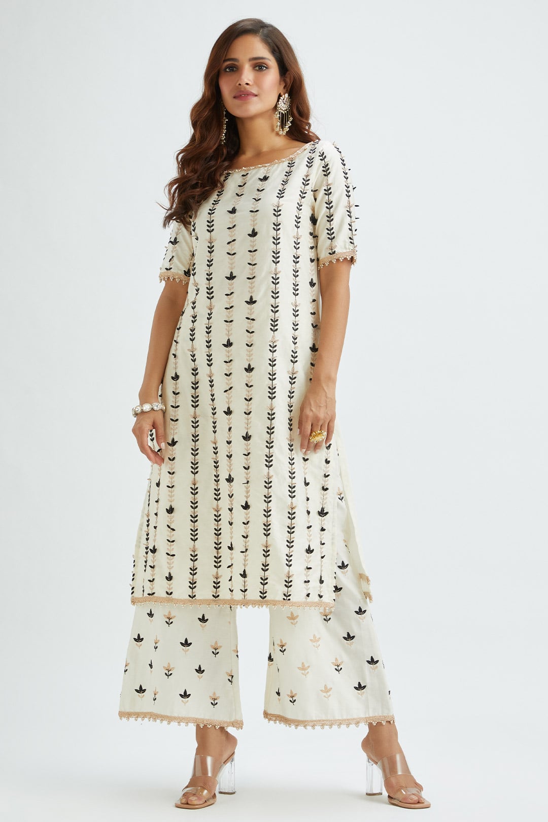 Lynn Off White Kurta