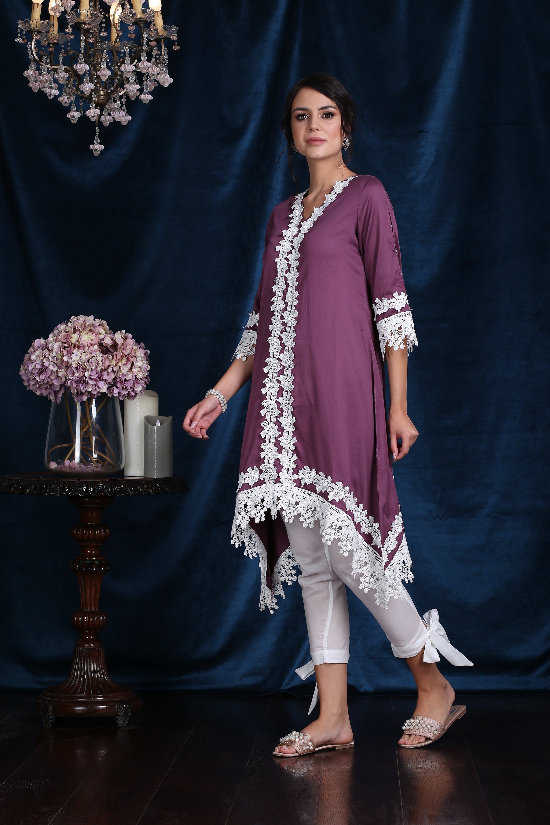 Rosemary Kurta Purple