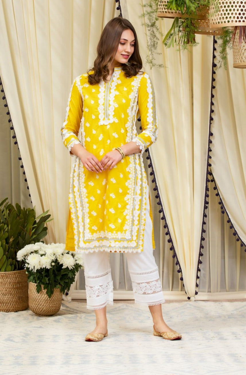 Mulmul Cotton Daniella Kurta