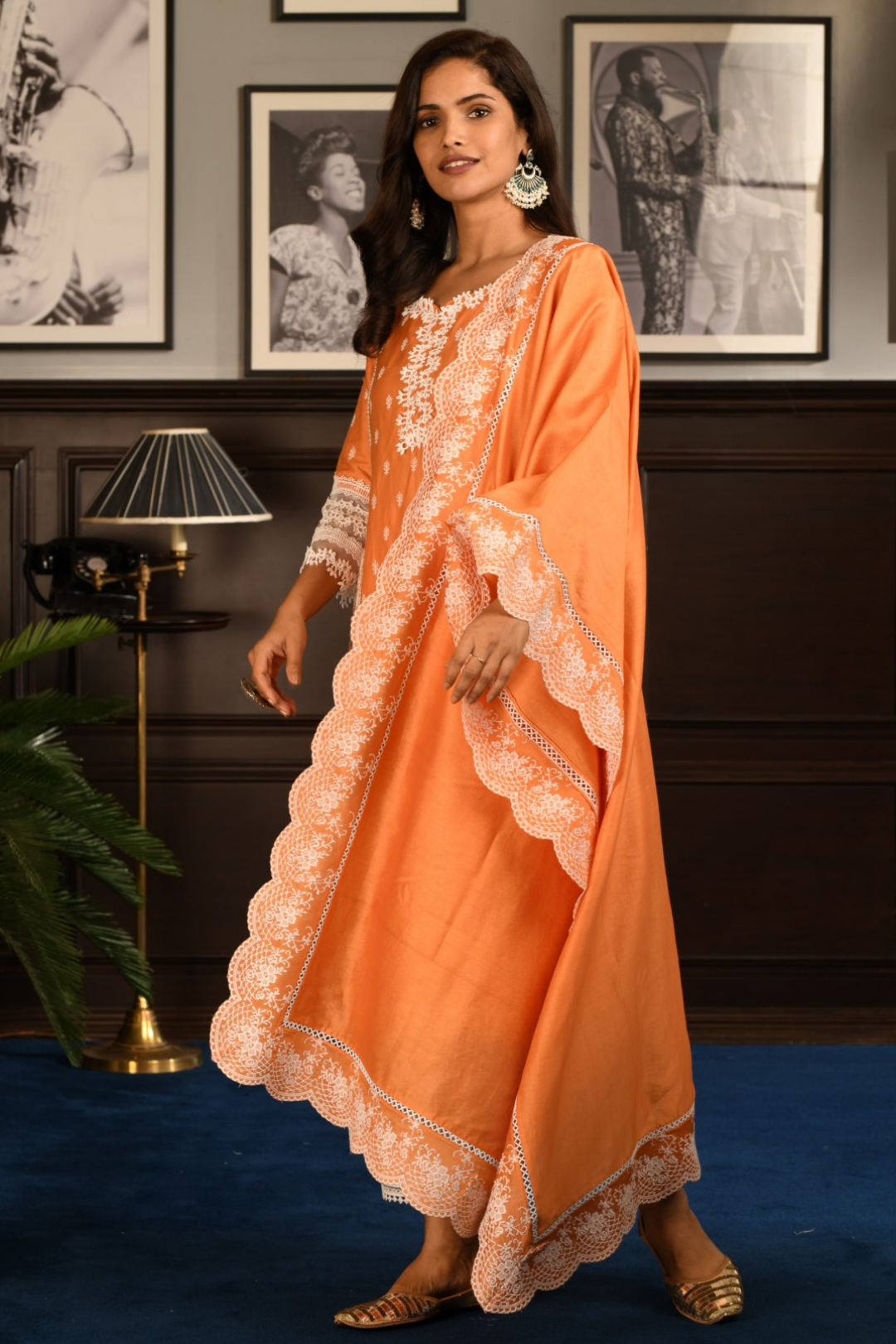 Pima Satin Merry Kurta