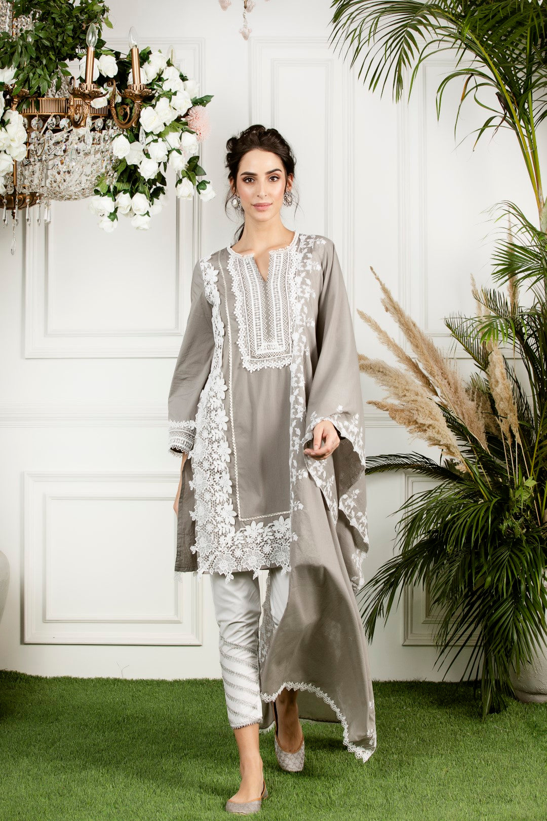 Mulmul Cotton Quill Kurta