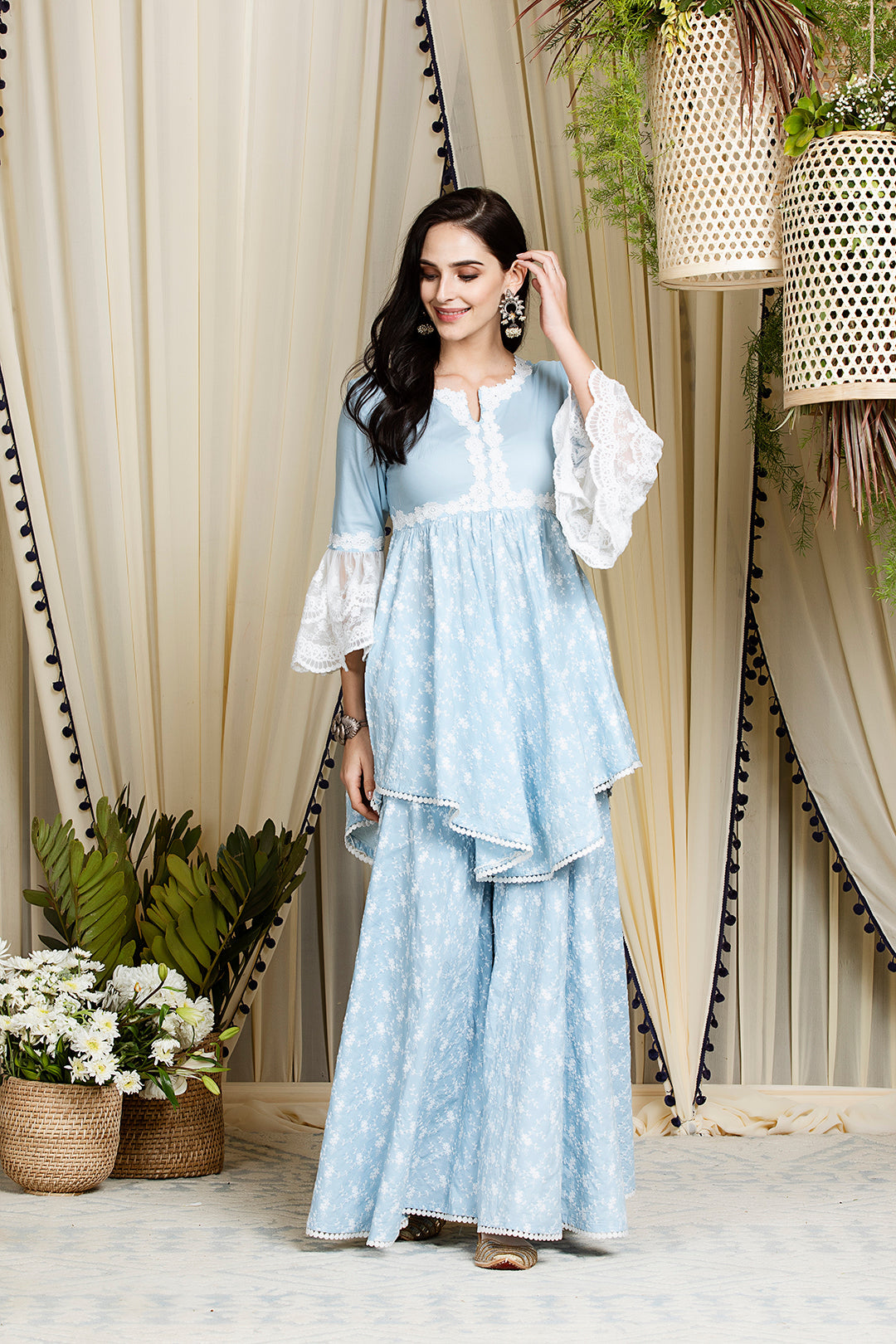 Mulmul Cotton Ariana Kurta