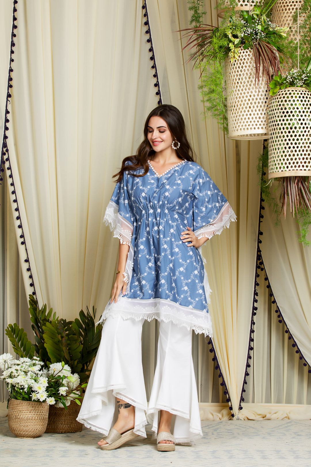 Mulmul Cotton Fiore Kurta