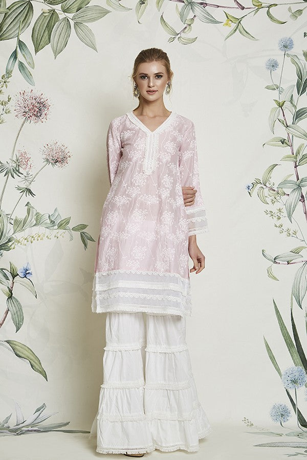 Thistle Kurta Pink